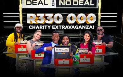 Thousands raised for celeb’s beloved charities on Deal or No Deal SA